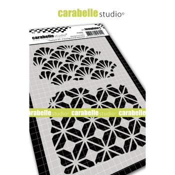 Carabelle Studio - Schablone 14,8x10,5cm "Background Textures #3" Stencil