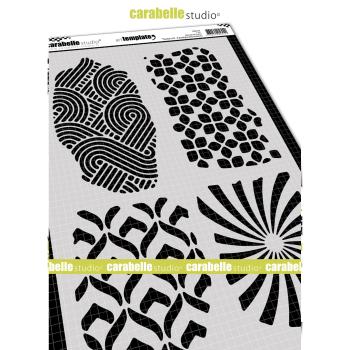 Carabelle Studio - Schablone 29,7x21cm "Background Textures #2" Stencil