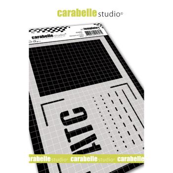 Carabelle Studio - Schablone A6 "ATC" Stencil