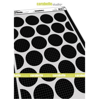 Carabelle Studio - Schablone A4 "Large circles" Stencil