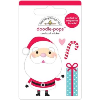 Doodlebug Design - Sticker "Hello Santa" Doodle-Pops 