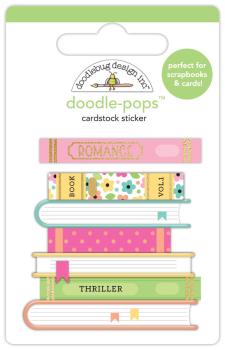 Doodlebug Design - Sticker "Book Club" Doodle-Pops 