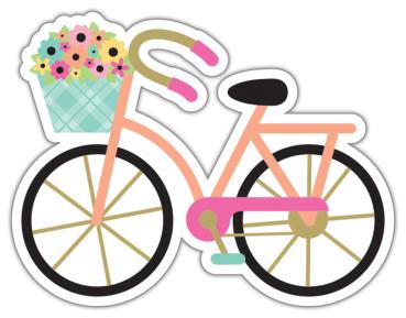 Doodlebug Design - Aufkleber "Enjoy The Ride" Doodle Sticker