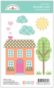 Doodlebug Design - Stanzschablone "Home Sweet Home " Doodle Dies 