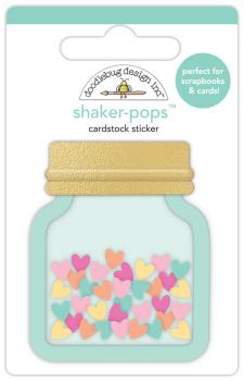 Doodlebug Design - Dimensional-Sticker "Saving All My Love" Shaker-Pops