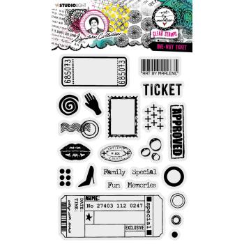 Studio Light - Stempelset "One-Way Ticket" Clear Stamps Design by Art by Marlene