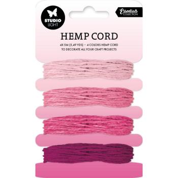 Studio Light - Hemp Cord "Shades Of Pink"