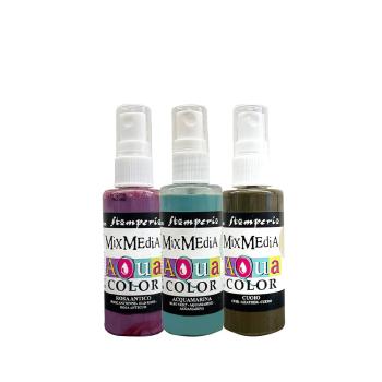 Stamperia - Aquarellfarbe "Brocante Antiques" Aquacolor Paint Kit 3x30ml