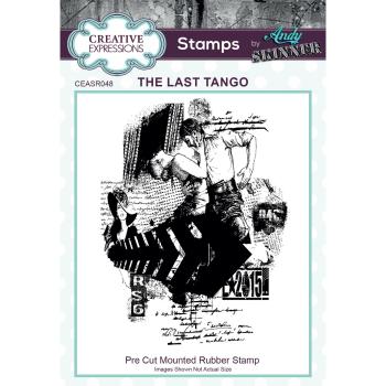 Creative Expressions - Gummistempel "The Last Tango" Rubber Stamp