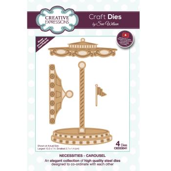 Creative Expressions - Stanzschablone "Carousel" Craft Dies Design by Sue Wilson