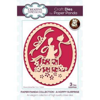 Creative Expressions - Stanzschablone "A hoppy surprise" Craft Dies Design by Paper Panda