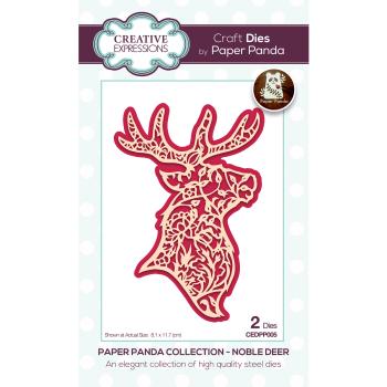 Creative Expressions - Stanzschablone "Noble deer" Craft Dies Design by Paper Panda