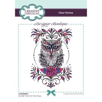 Creative Expressions - Stempel A6 "Owl be there for twit twoo" Clear Stamps