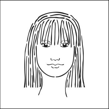 The Crafters Workshop - Schablone 15x15cm "Ava" Template