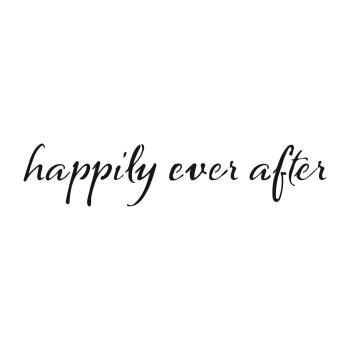 The Crafters Workshop - Schablone 41,6x15,2cm "Happily Ever After" Template