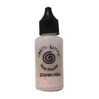 Cosmic Shimmer - Glimmer Perlenpulver "Scarlet mist" Pixie Powder 30ml