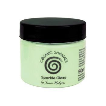 Cosmic Shimmer - Glitzer Lack "Sweet Honeydew" Sparkle Glaze 50ml