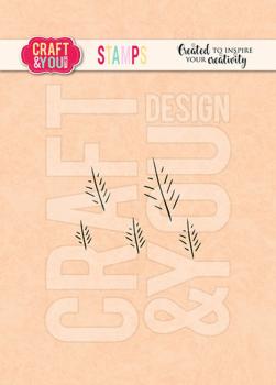 Craft & You Design - Stempelset "Flower Stamens" Clear Stamps