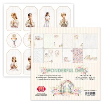 Craft & You Design - Designpapier "Wonderful Day" Paper Pad 12x12 Inch - 12 Bogen