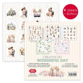 Craft & You Design - Designpapier "Wonderful Day" Creative Set 12x12 Inch - 8 Bogen