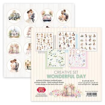 Craft & You Design - Designpapier "Wonderful Day" Creative Set 12x12 Inch - 8 Bogen