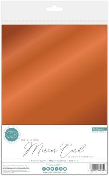 Craft Consortium - Spiegelkarton A4 "Copper" Mirror Card - 10 Bogen