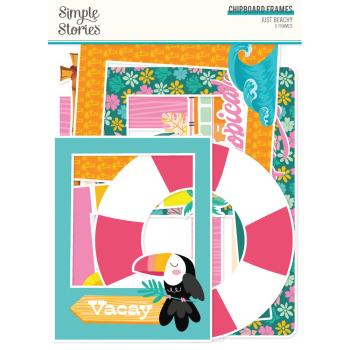Simple Stories - Chipboard Frames "Just Beachy" 