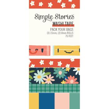 Simple Stories - Washi Tape "Pack Your Bags"