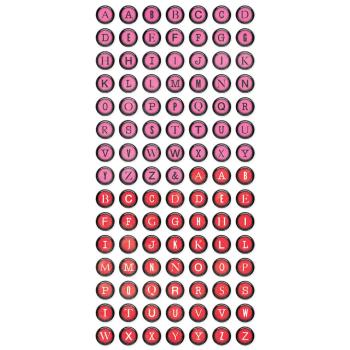 Preview: Simple Stories - Aufkleber "Simple Vintage Essentials Color Palette Type Keys Warm" Foam Sticker