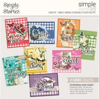 Simple Stories - Cards Kit "Simple Vintage Essentials Color Palette"