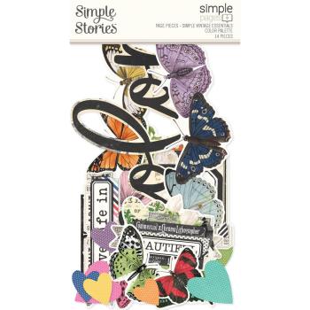 Simple Stories - Stanzteile "Simple Vintage Essentials Color Palette" Die Cuts