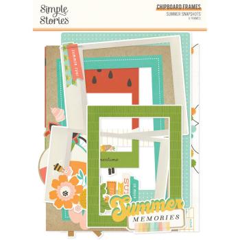 Simple Stories - Chipboard Frames "Summer Snapshots" 