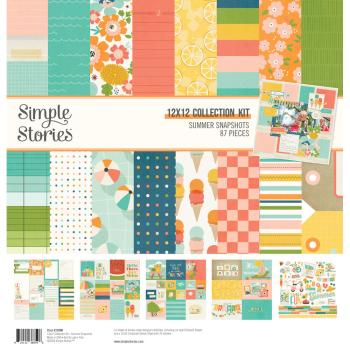 Simple Stories - Collections Kit "Summer Snapshots" 12 Bogen Designpapier