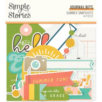 Simple Stories - Stanzteile "Summer Snapshots" Journal Bits & Pieces 