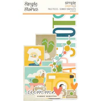 Simple Stories - Stanzteile "Summer Snapshots" Die Cuts