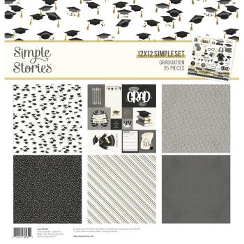 Simple Stories - Collections Kit "Graduation" 12 Bogen Designpapier