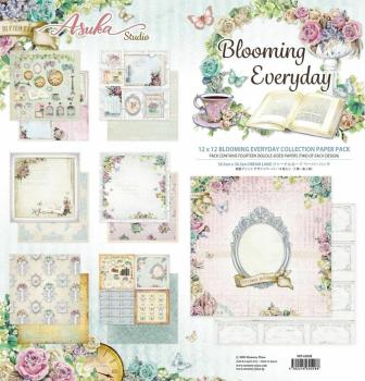 Memory Place - Designpapier "Blooming Everyday" Paper Pack 12x12 Inch - 14 Bogen