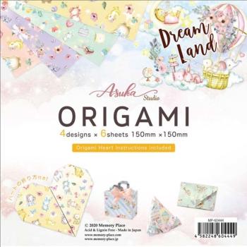 Memory Place - Origamipapier "Dreamland" 15x15cm - 24 Bogen