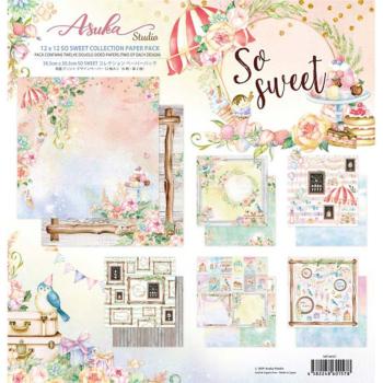 Memory Place - Designpapier "So Sweet" Paper Pack 12x12 Inch - 12 Bogen