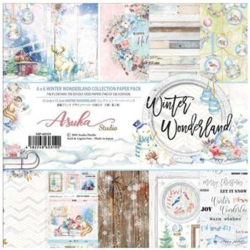 Memory Place - Designpapier "Winter Wonderland" Paper Pack 6x6 Inch - 10 Bogen