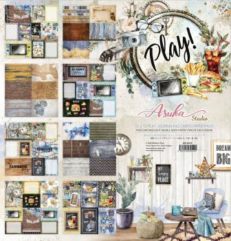 Memory Place - Designpapier "Play!" Paper Pack 12x12 Inch - 8 Bogen