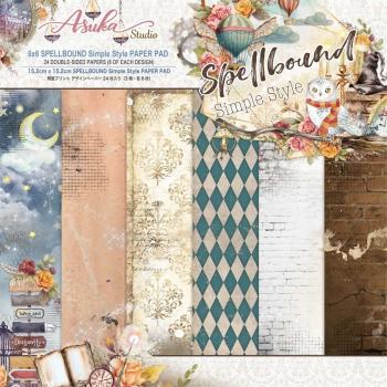 Memory Place - Designpapier "Spellbound Simple Style" Paper Pack 6x6 Inch - 24 Bogen