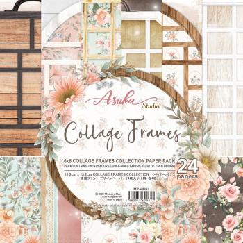 Memory Place - Designpapier "Collage Frames" Paper Pack 6x6 Inch - 24 Bogen