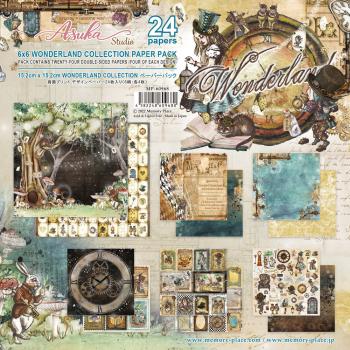 Memory Place - Designpapier "Wonderland" Paper Pack 6x6 Inch - 24 Bogen