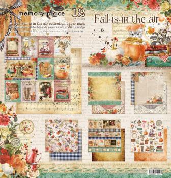 Memory Place - Designpapier "Fall Is In The Air" Paper Pack 12x12 Inch - 12 Bogen