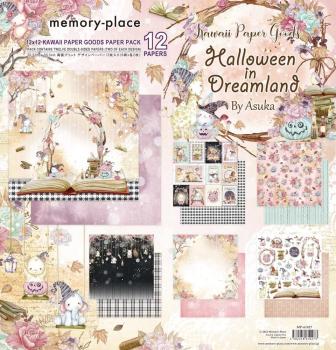 Memory Place - Designpapier "Halloween in Dreamland" Paper Pack 12x12 Inch - 12 Bogen