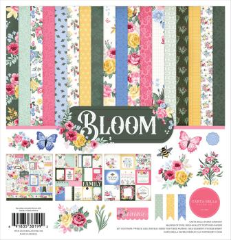 Carta Bella - Designpapier "Bloom" Collection Kit 12x12 Inch - 12 Bogen 