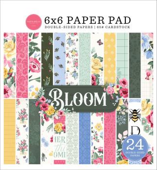 Carta Bella - Designpapier "Bloom" Paper Pad 6x6 Inch - 24 Bogen