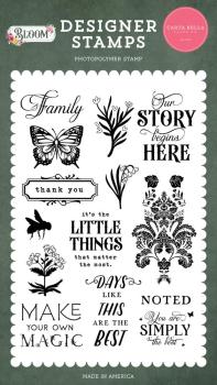 Carta Bella - Stempelset "Our Story Begins Here" Clear Stamps