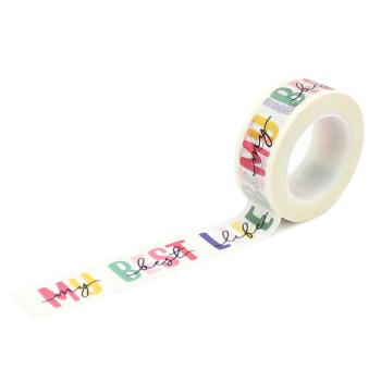 Echo Park - Decorative Tape "My Best Life Words" Washi Tape 